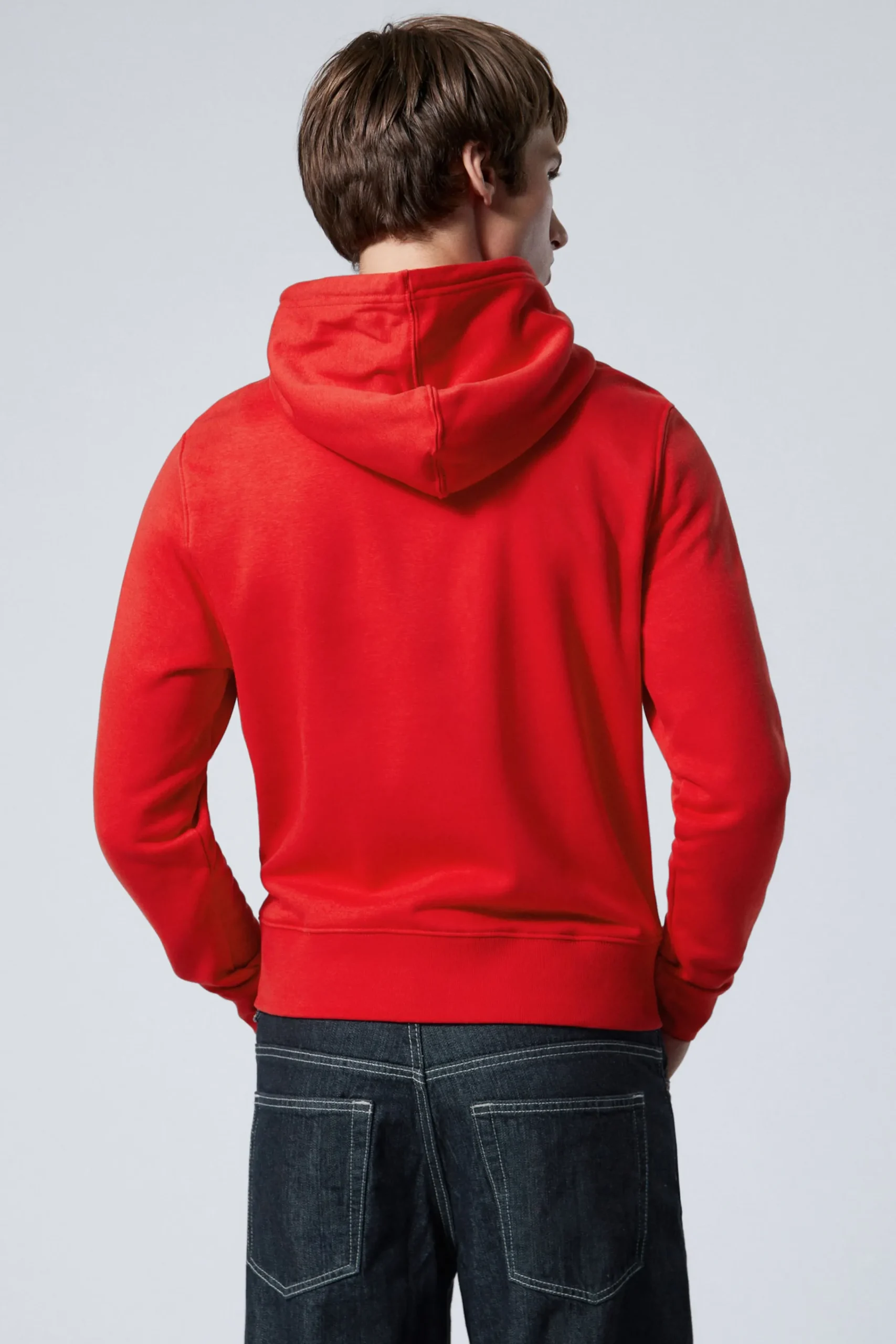 Weekday SHRUNKEN ZIP HOODIE> Hoodies