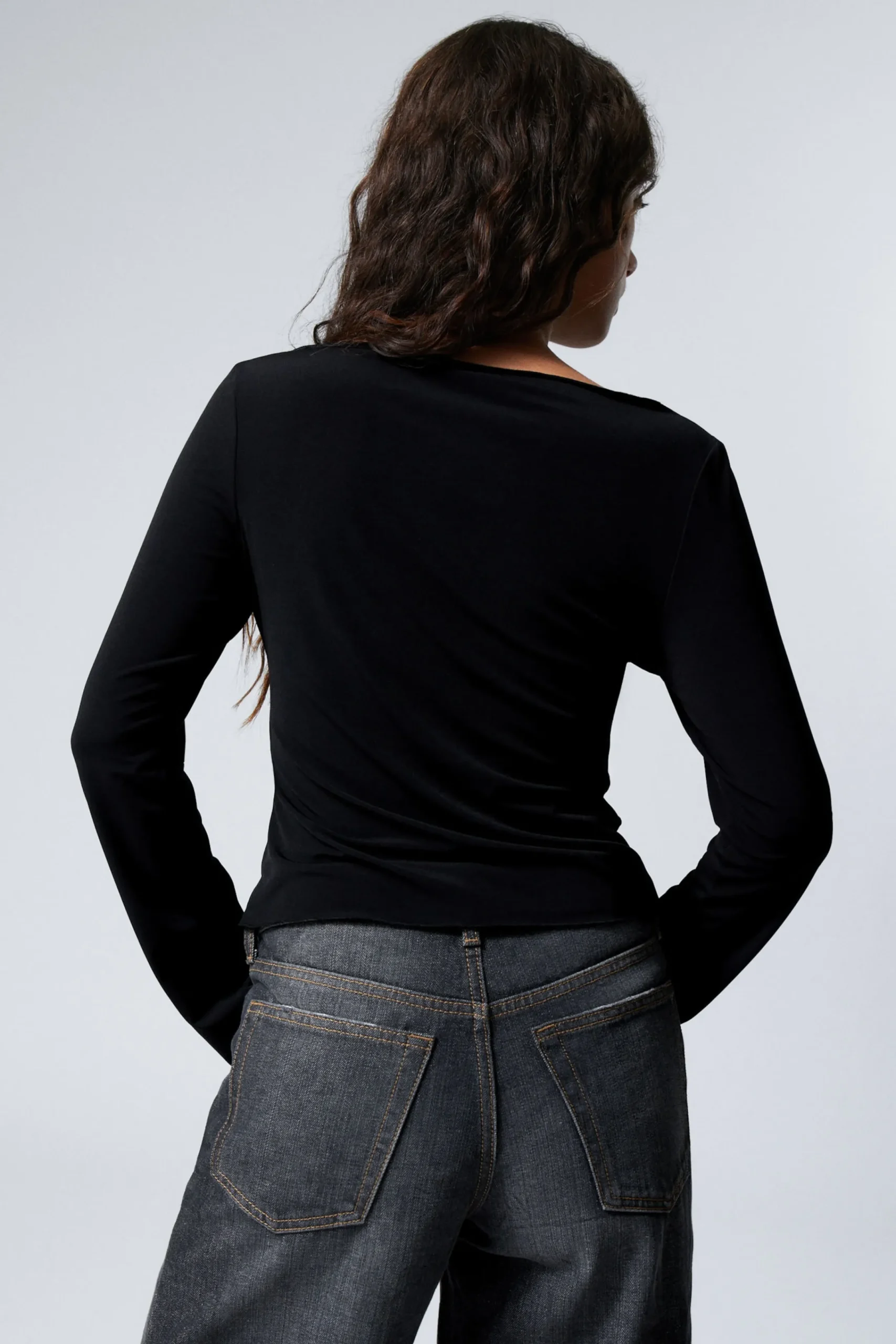 Weekday SIDE TIE TOP>Women Tops