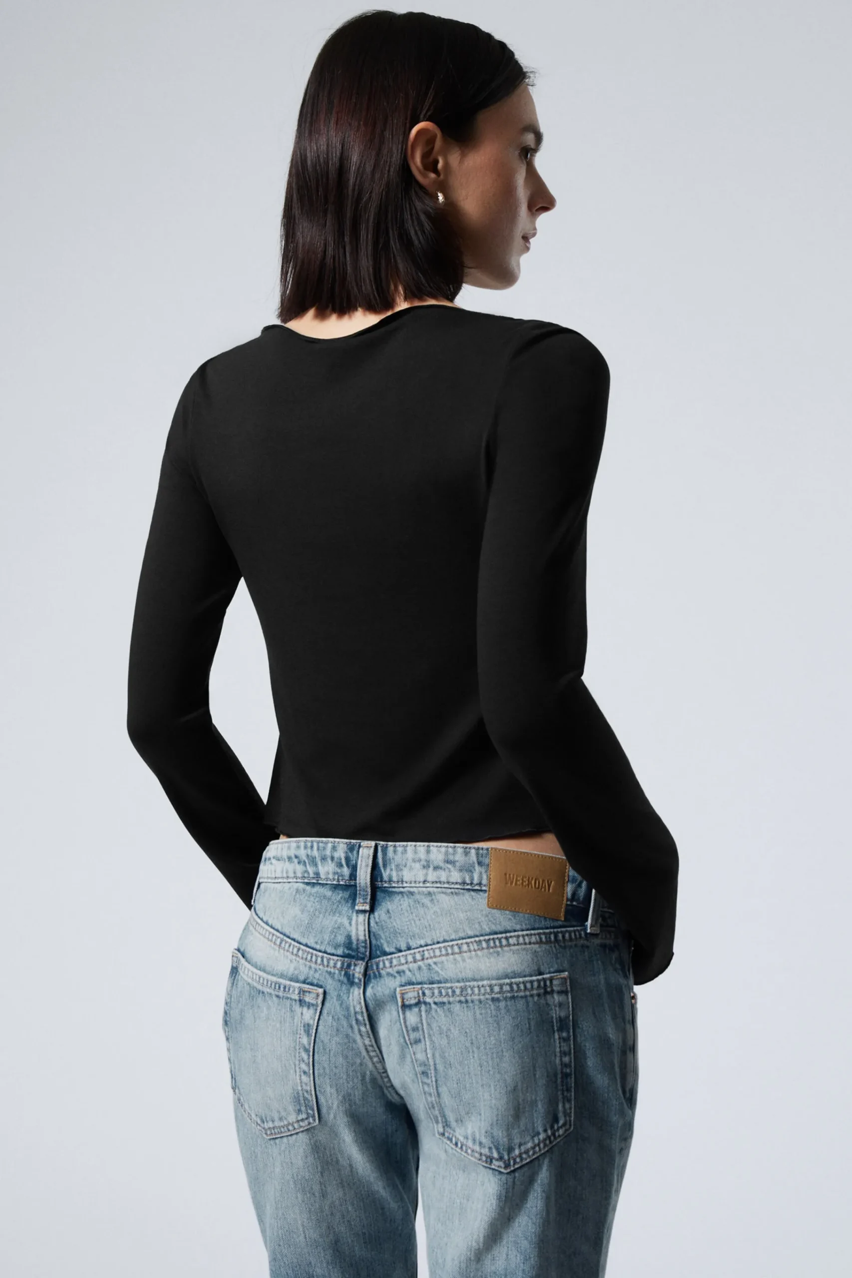 Weekday SIDE TIE TOP>Women Tops