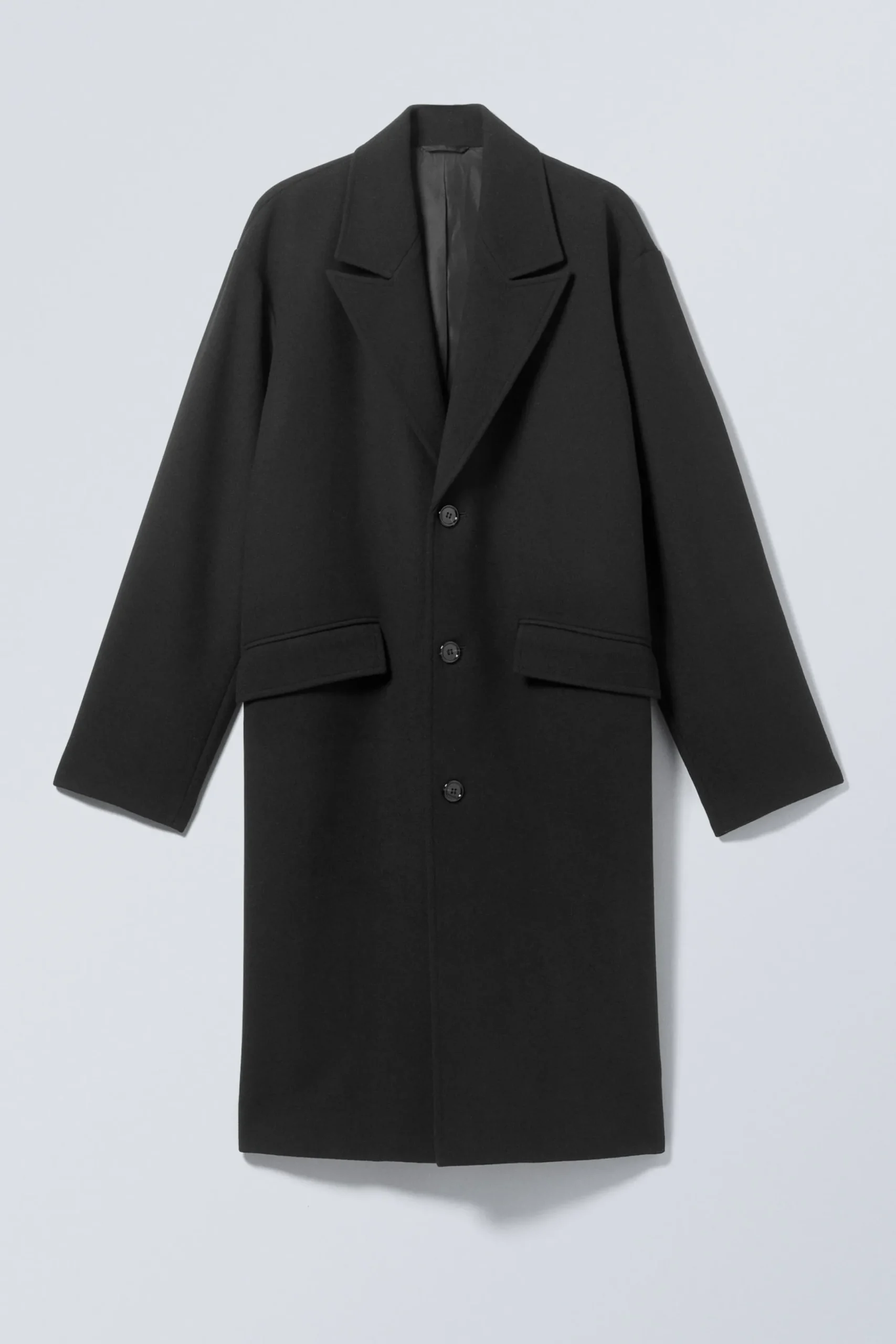 Weekday SINGLE BREASTED WOOL-BLEND COAT> Jackets & Coats