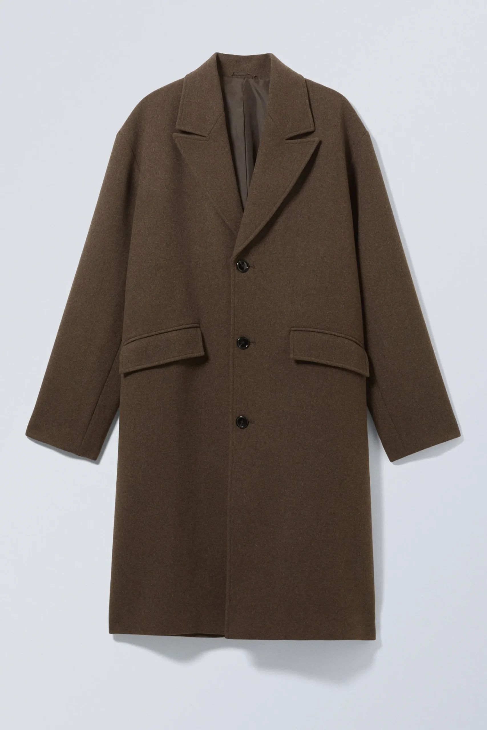 Weekday SINGLE BREASTED WOOL-BLEND COAT> Jackets & Coats