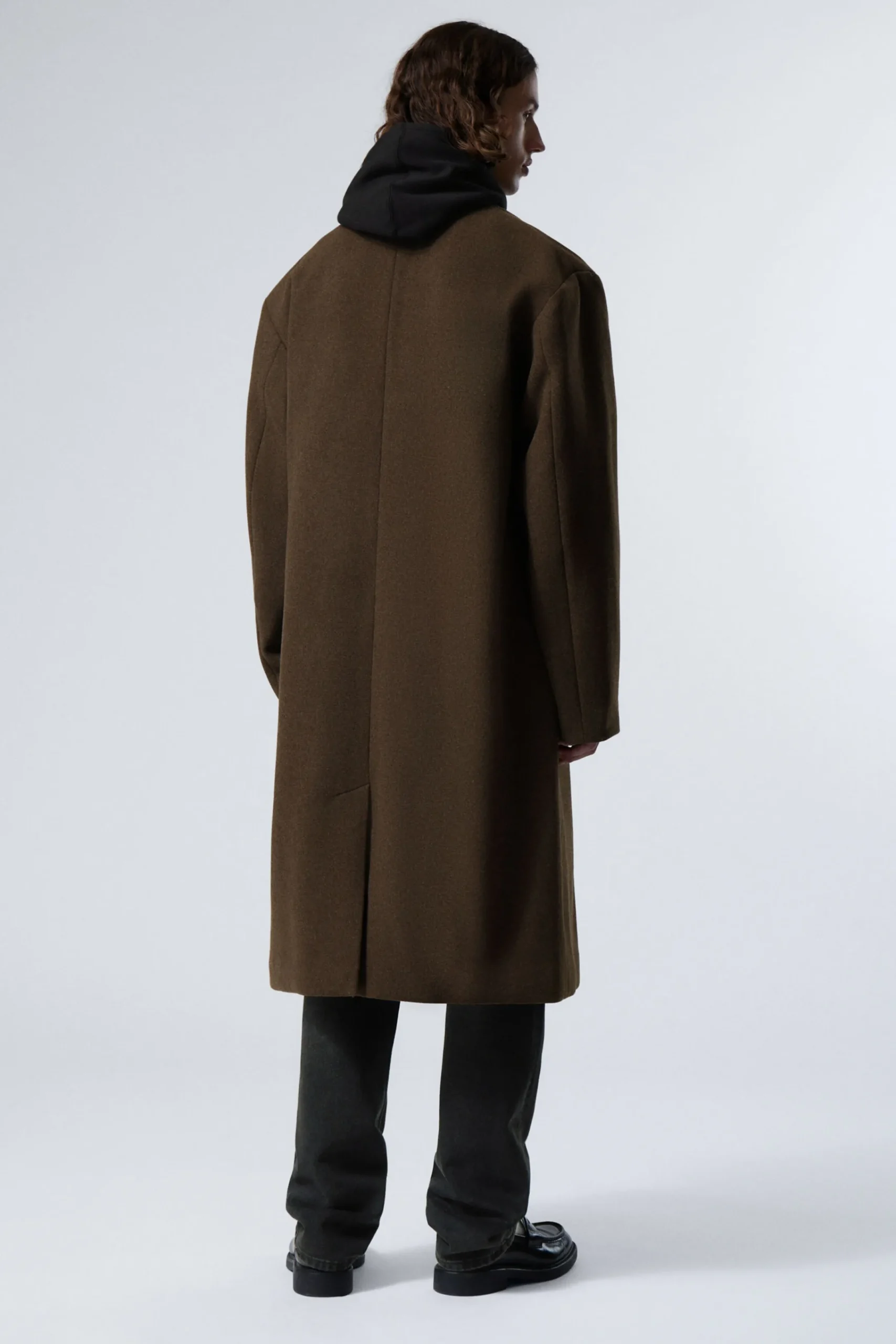 Weekday SINGLE BREASTED WOOL-BLEND COAT> Jackets & Coats