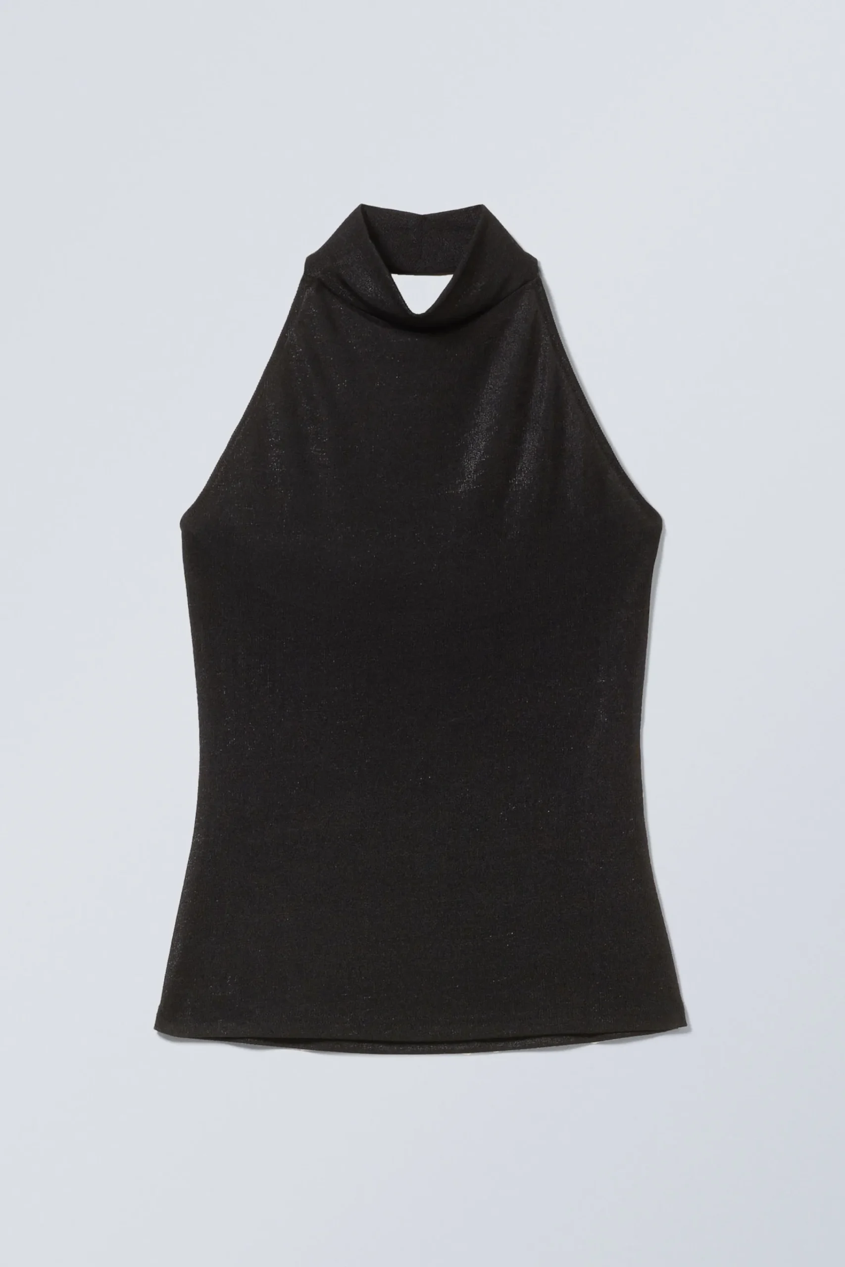 Weekday SLEEVELESS SHINY HALTERNECK TOP>Women Tops