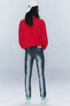 Weekday SLEEZE LOW WAIST SKINNY JEANS><noscript><img width=