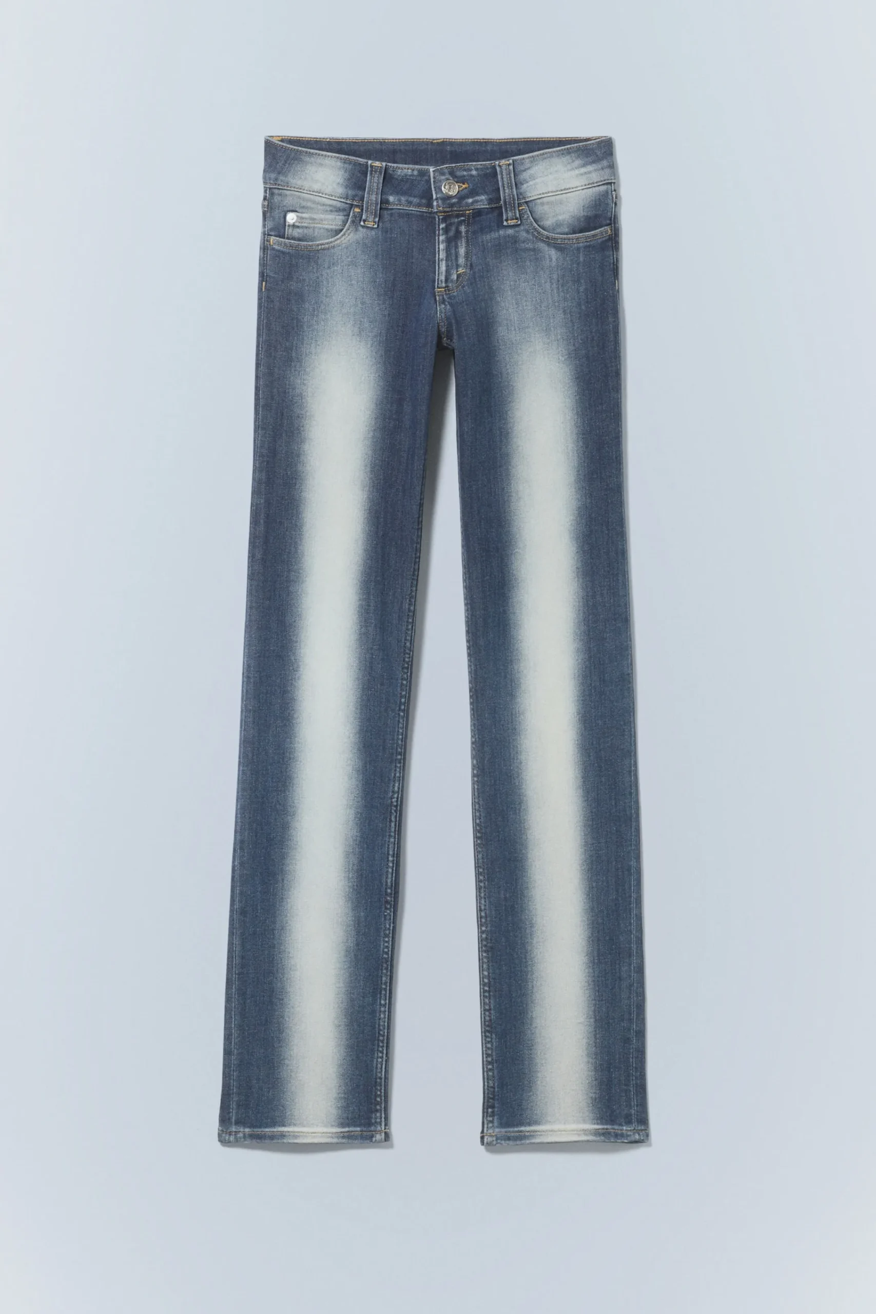 Weekday SLEEZIE LOW WAIST SKINNY STRAIGHT JEANS>Women Jeans