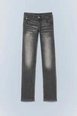 Weekday SLEEZIE LOW WAIST SKINNY STRAIGHT JEANS><noscript><img width=