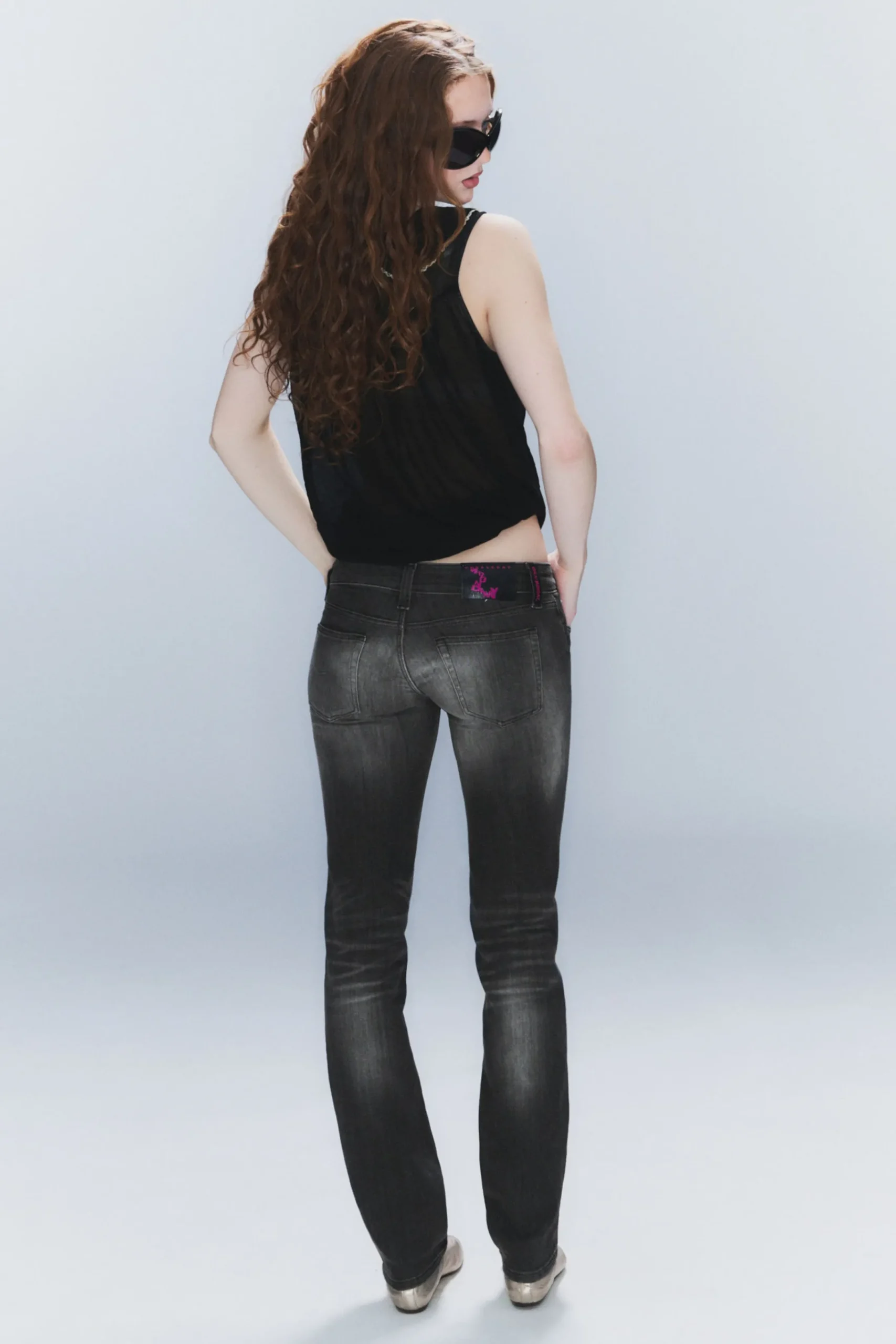 Weekday SLEEZIE LOW WAIST SKINNY STRAIGHT JEANS>Women Jeans