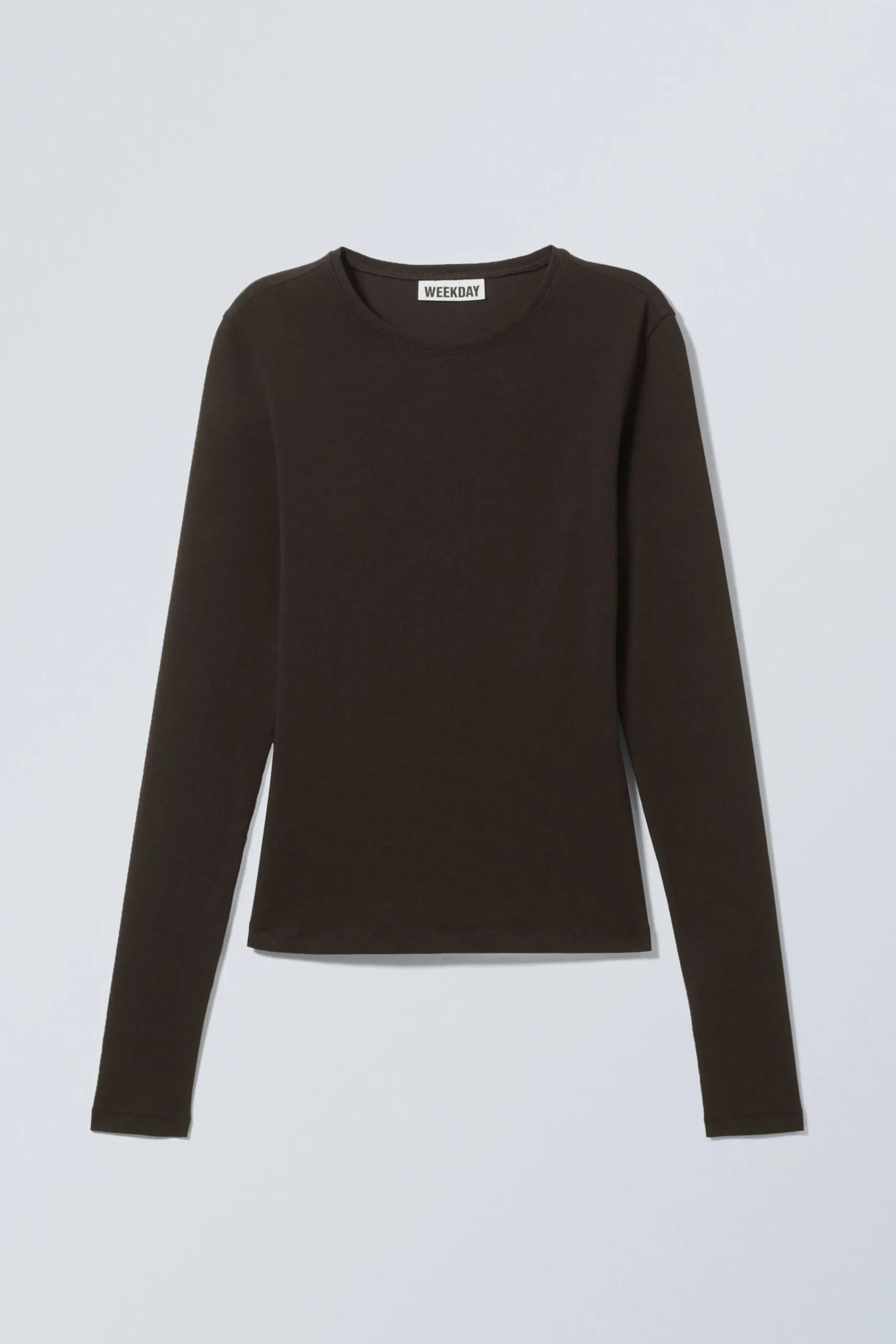 Weekday SLIM FITTED LONG SLEEVE>Women Basics|Tops