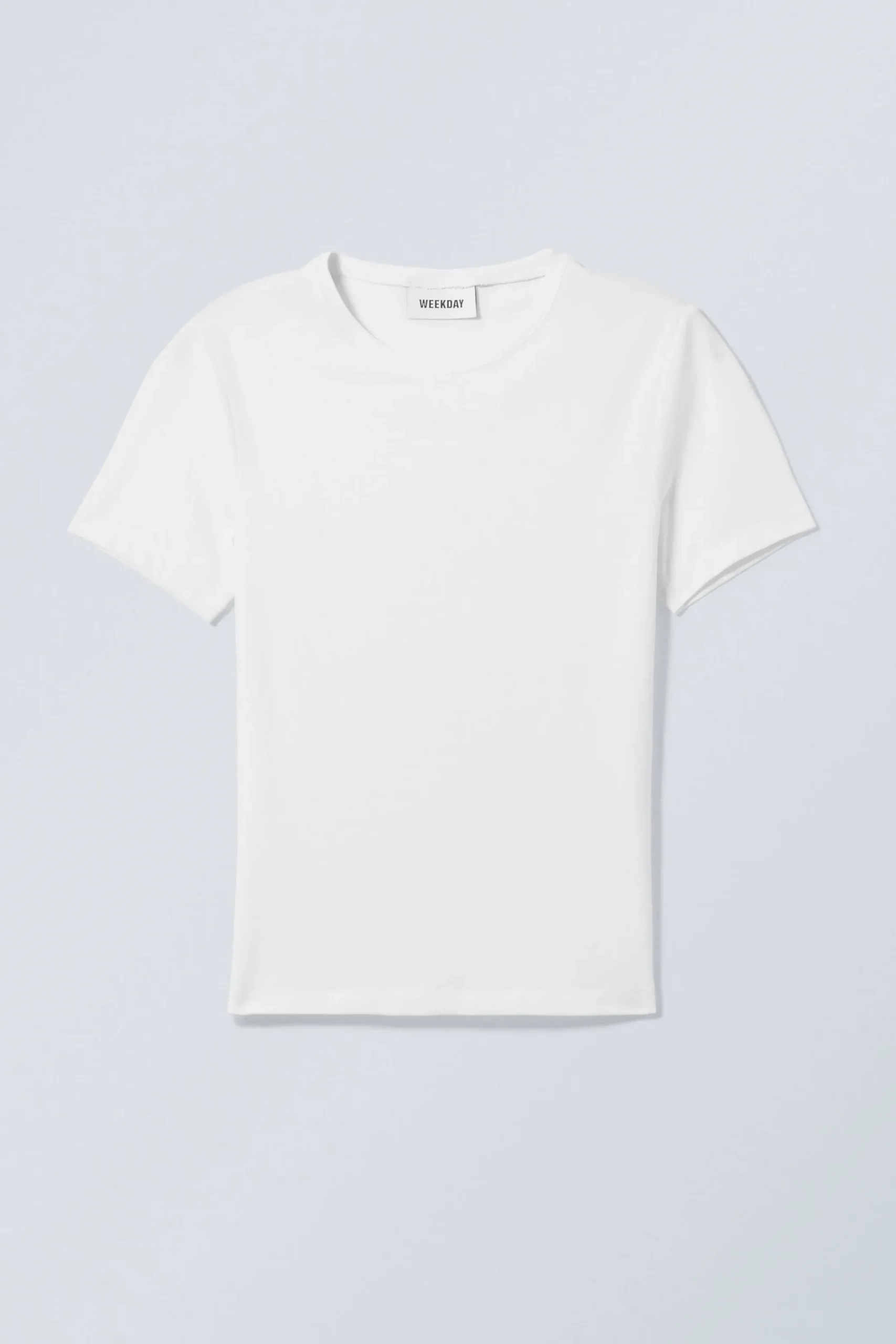 Weekday SLIM FITTED T-SHIRT>Women Basics|Tops