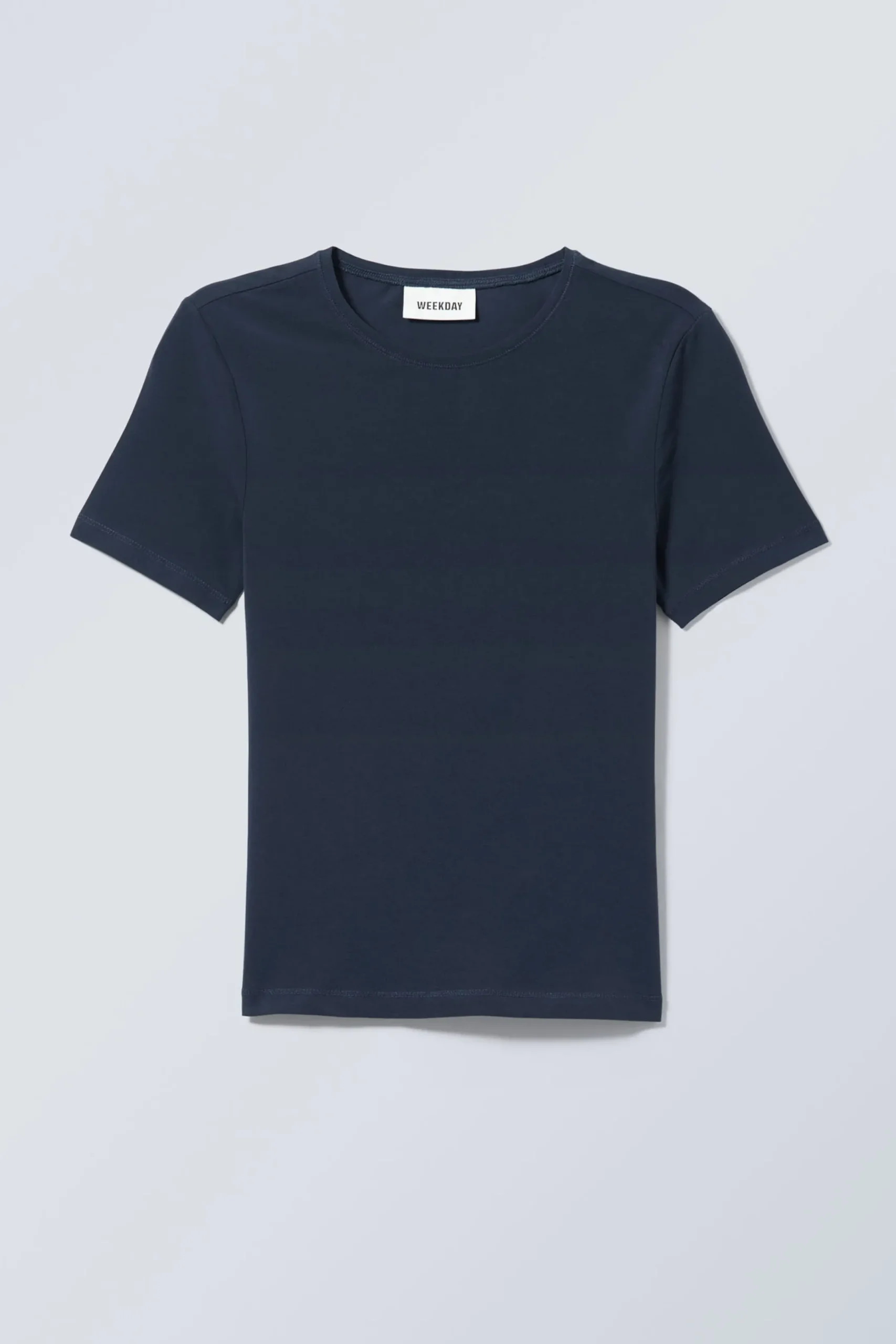 Weekday SLIM FITTED T-SHIRT>Women Basics|T-Shirts