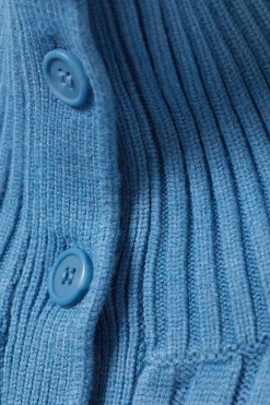Weekday SLIM KNITTED TURTLENECK CARDIGAN><noscript><img width=