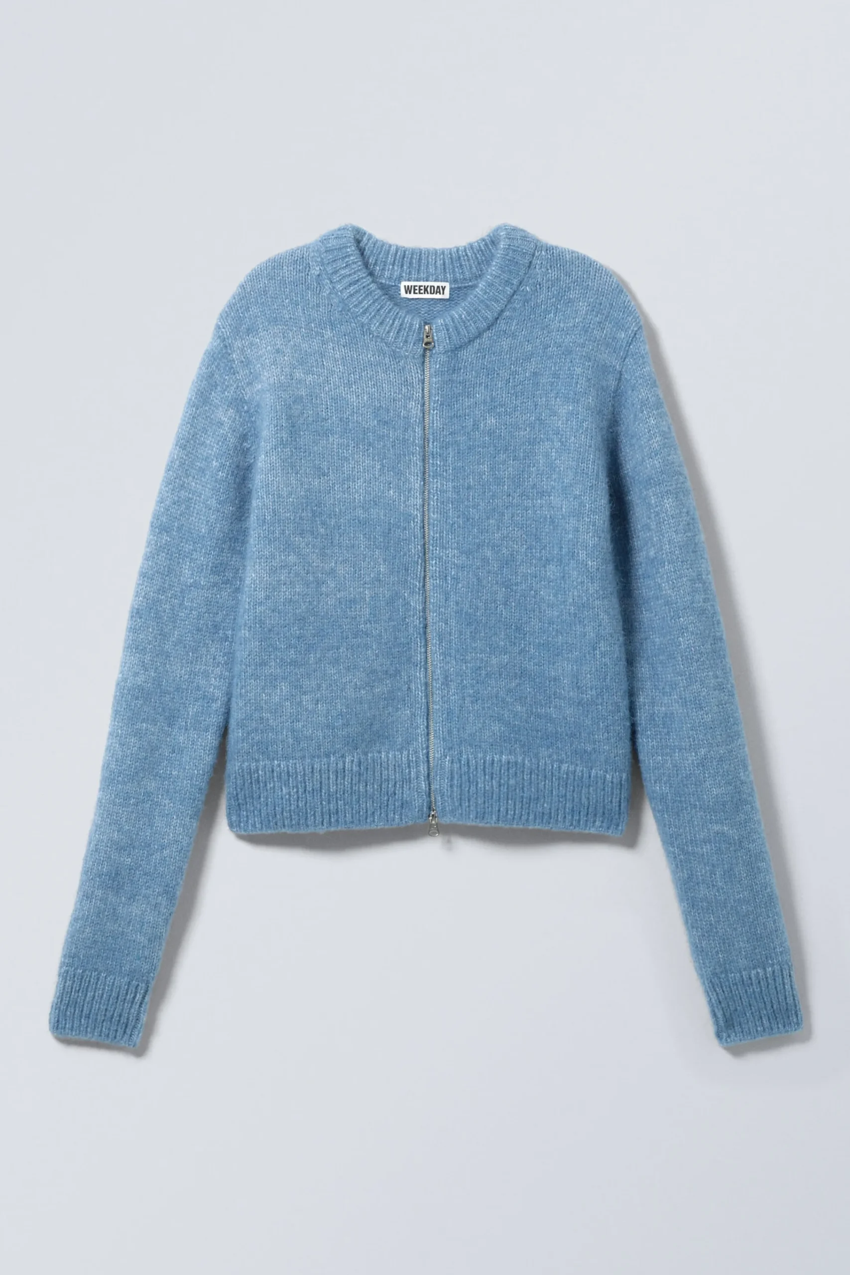 Weekday SLIM KNITTED ZIP CARDIGAN>Women Knitwear