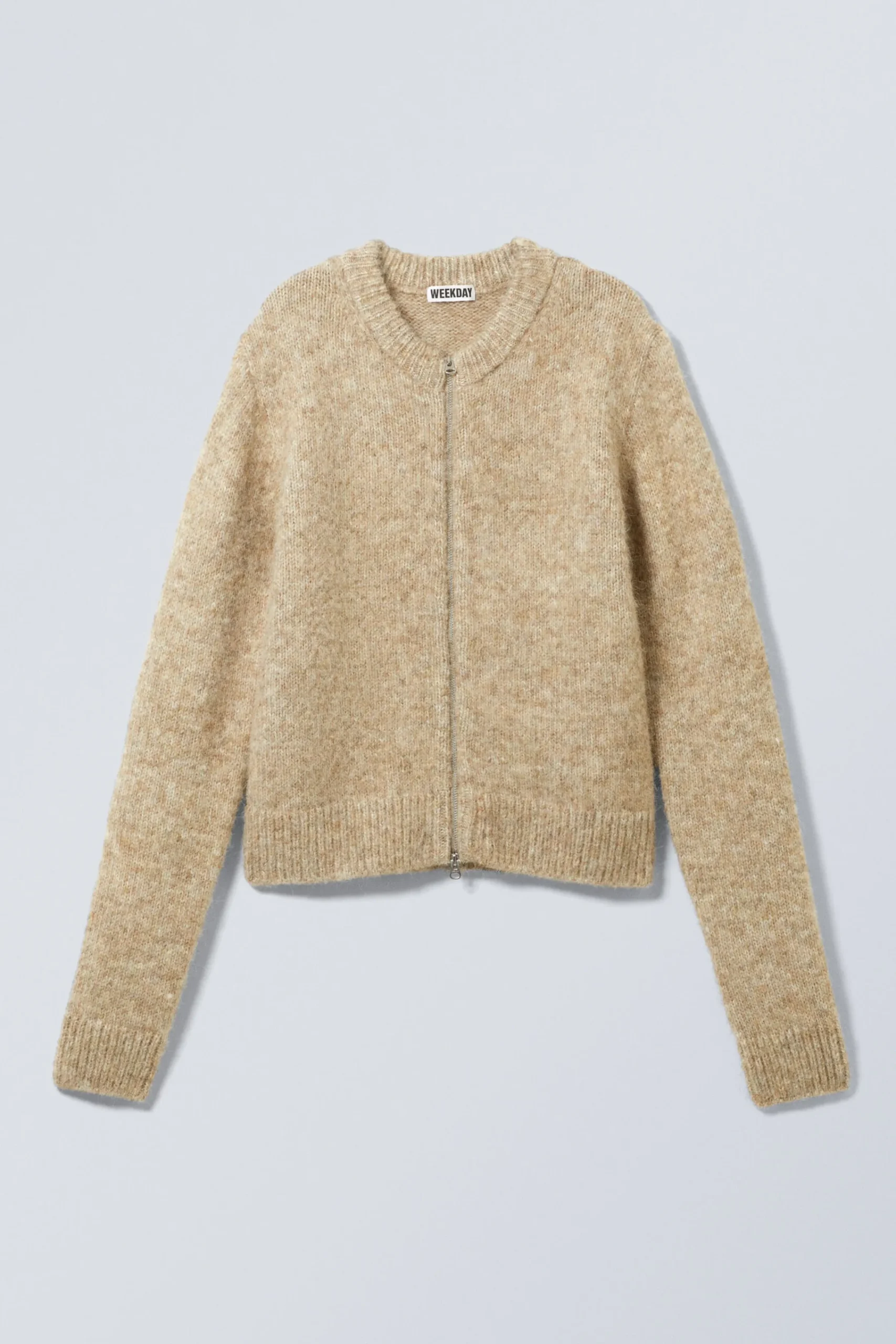 Weekday SLIM KNITTED ZIP CARDIGAN>Women Knitwear