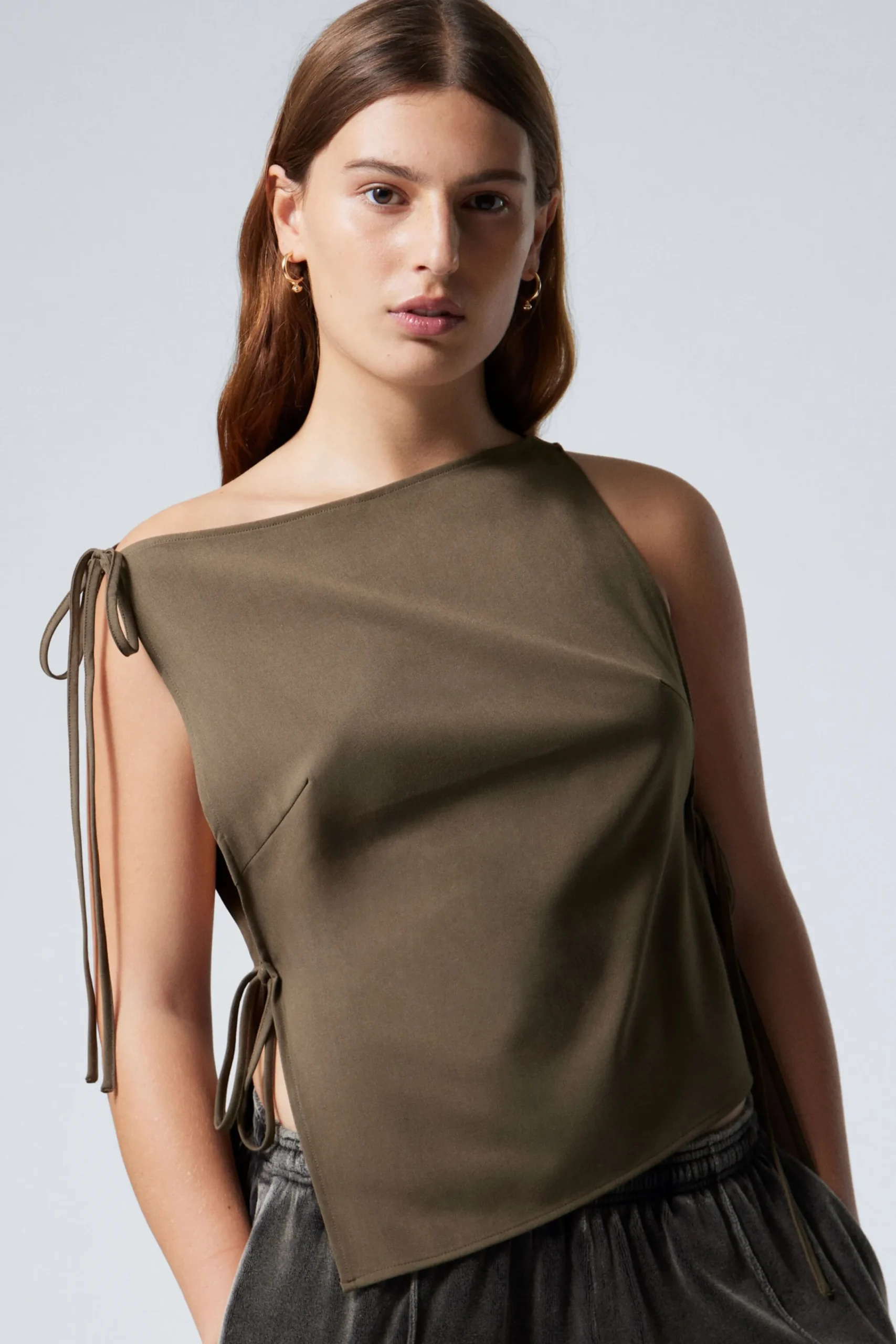Weekday SLIM SLEEVELESS STRAP TOP>Women Blouses & Shirts|Tops