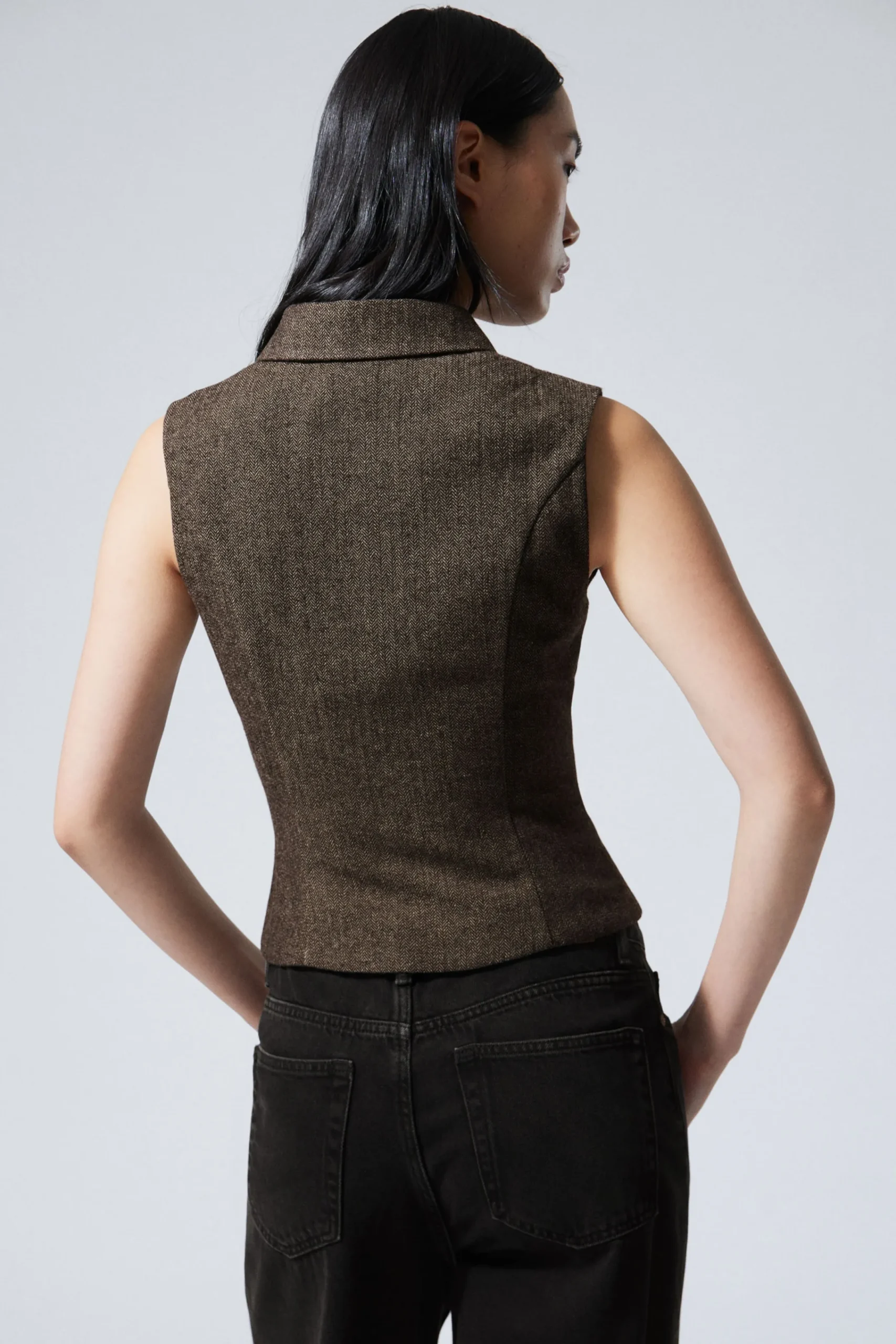 Weekday SLIM ZIP VEST TOP>Women Blouses & Shirts|Tops