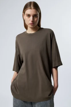 Weekday SOFT OVERSIZED T-SHIRT>Women Basics|Tops