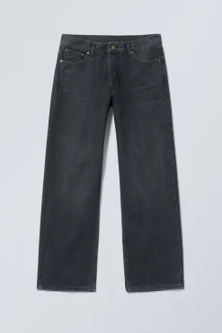 Weekday SPHERE LOW RISE LOOSE STRAIGHT LEG JEANS><noscript><img width=
