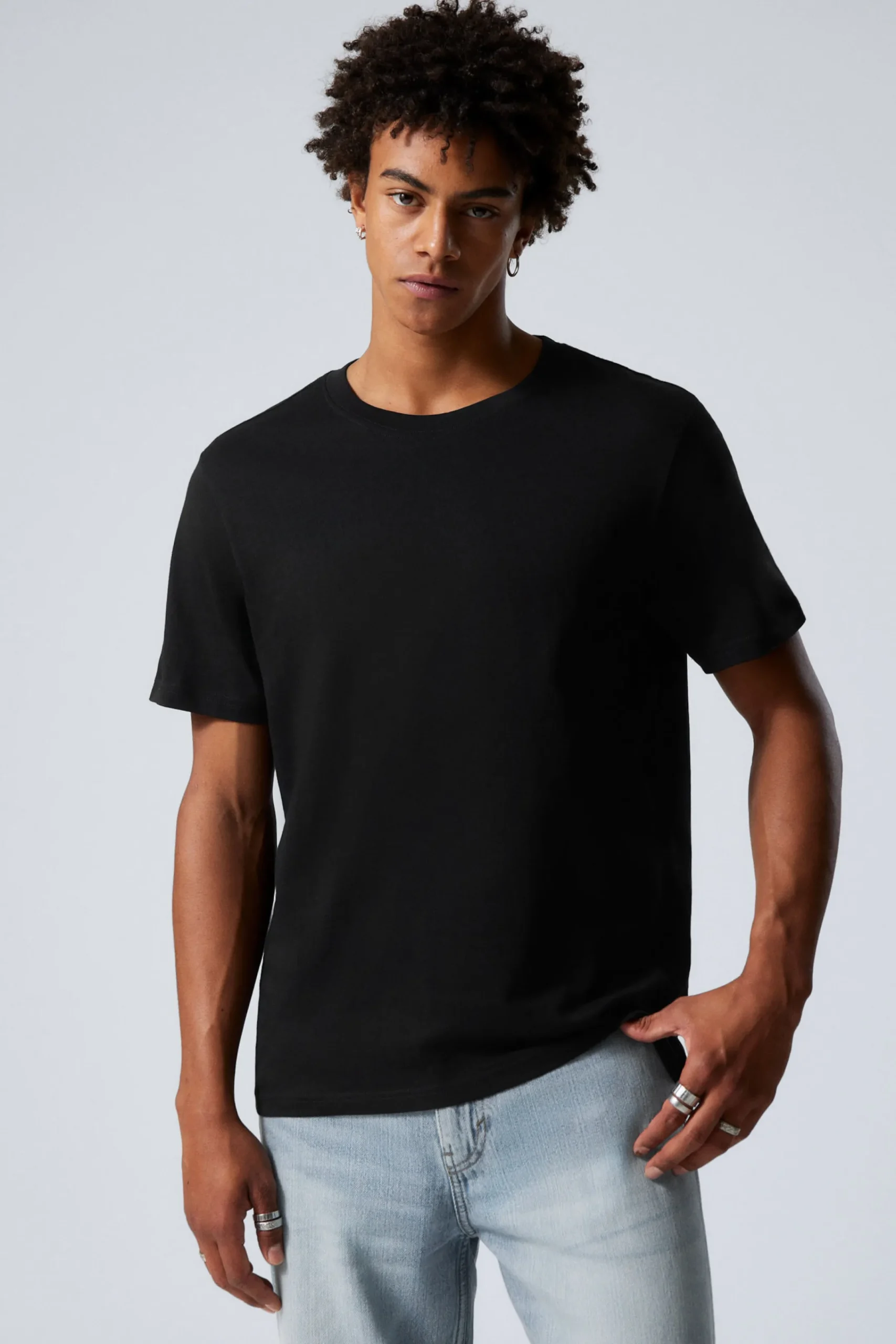 Weekday STANDARD MIDWEIGHT T-SHIRT> Basics|T-Shirts & Tops