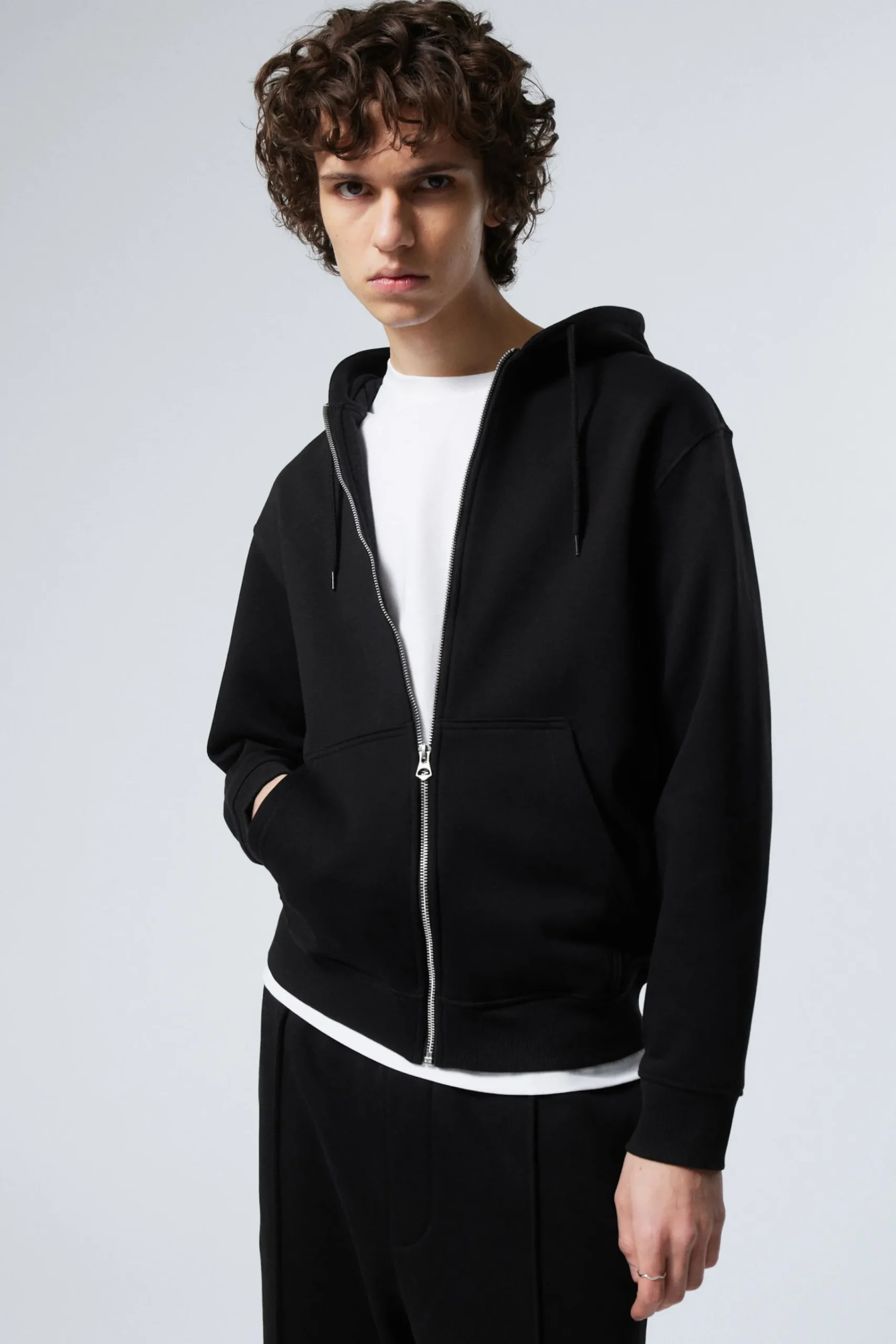 Weekday STANDARD MIDWEIGHT ZIP HOODIE> Basics|Hoodies