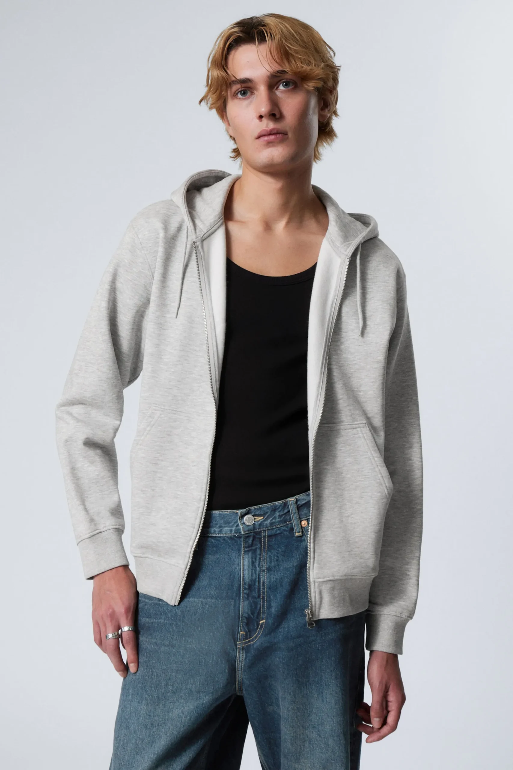 Weekday STANDARD MIDWEIGHT ZIP HOODIE> Basics|Hoodies