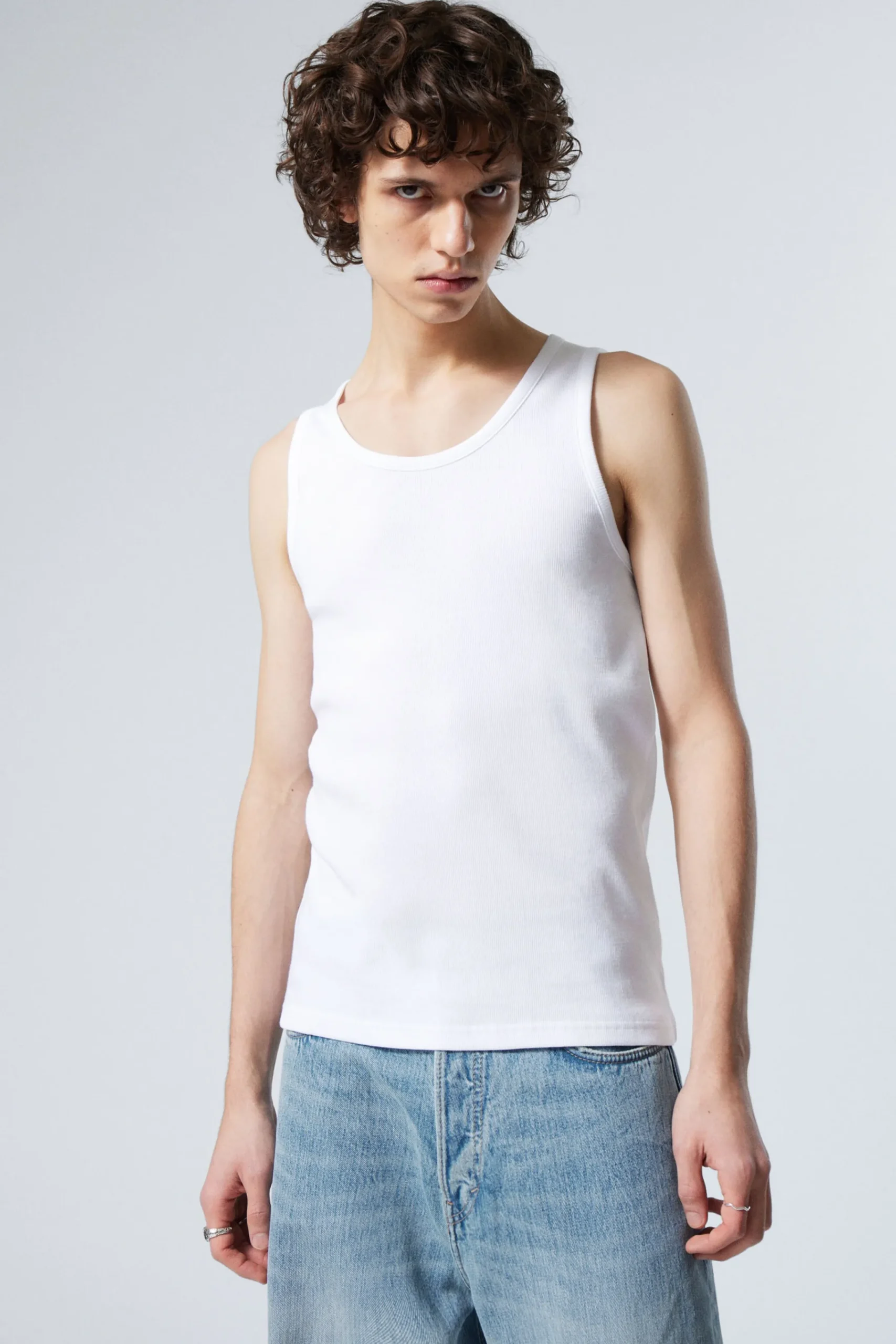 Weekday STANDARD TANK TOP> Basics|T-Shirts & Tops