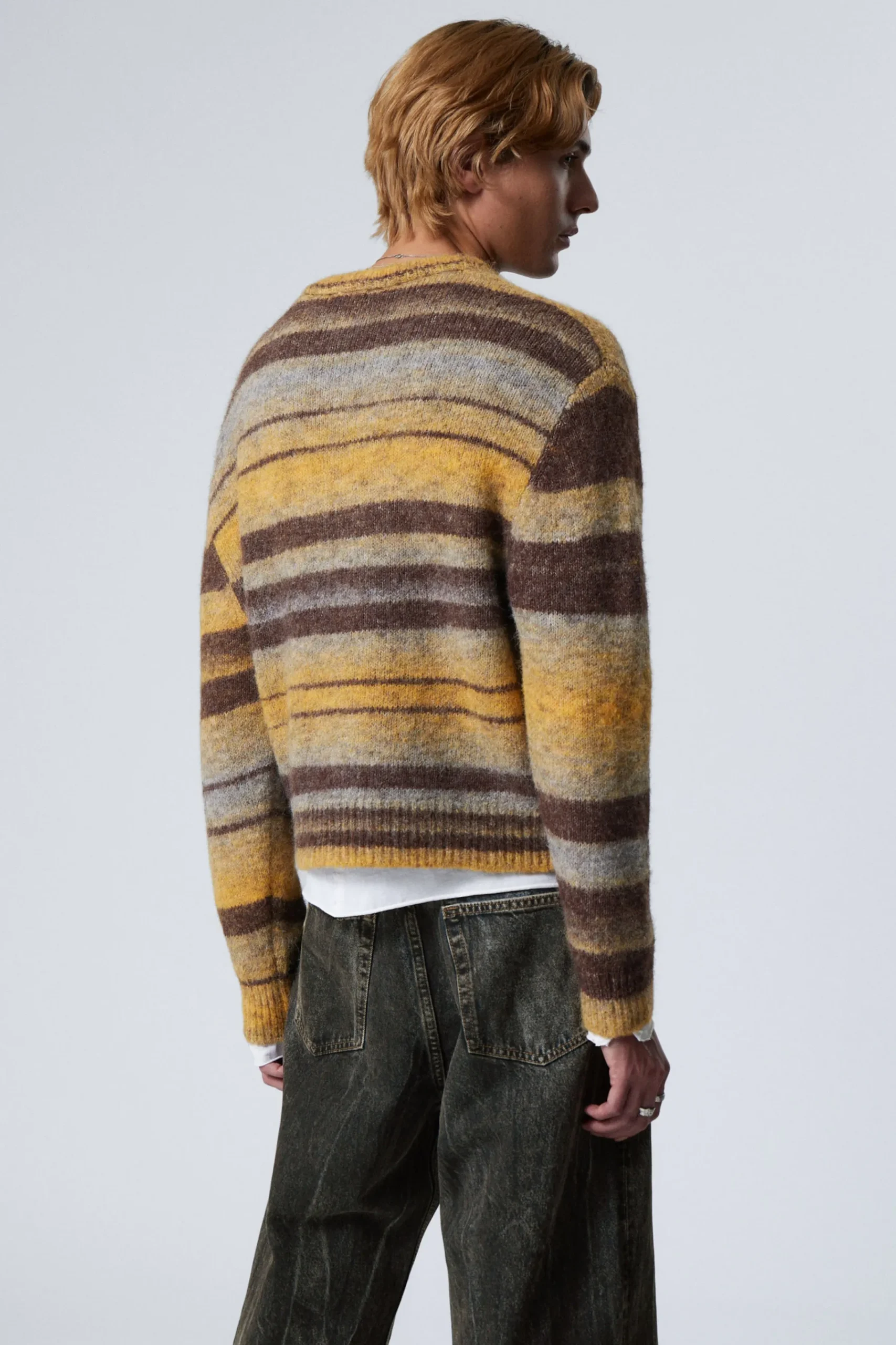 Weekday STRIPED REGULAR FIT SWEATER> Knitwear
