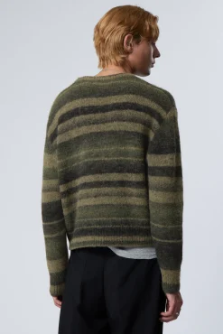 Weekday STRIPED REGULAR FIT SWEATER><noscript><img width=