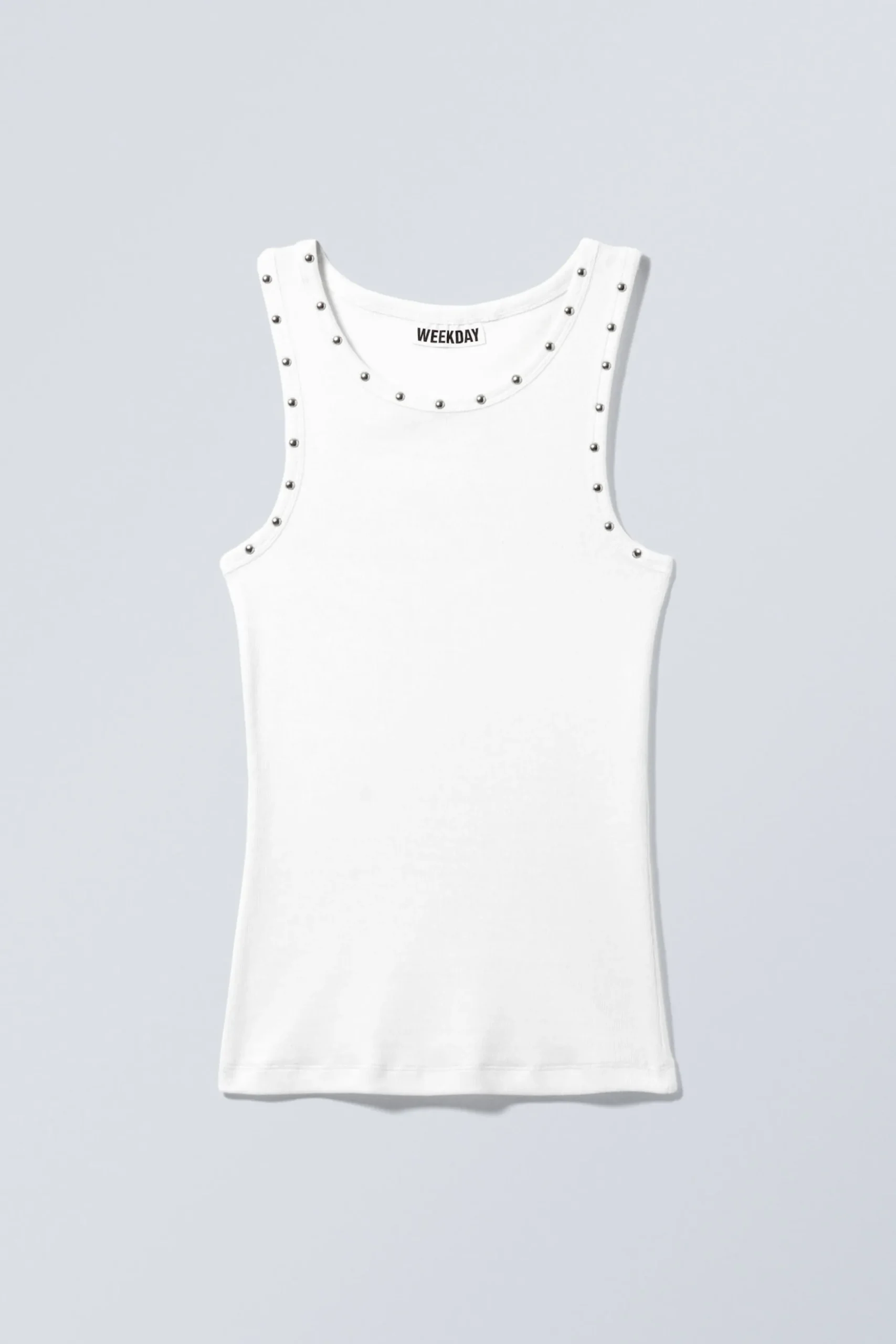 Weekday STUD DETAILED TANK TOP>Women Tops