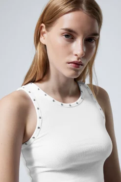 Weekday STUD DETAILED TANK TOP><noscript><img width=