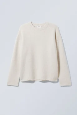 Weekday TEO OVERSIZED WOOL BLEND KNIT SWEATER><noscript><img width=