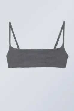 Weekday TOWELLING SCOOP NECK BIKINI TOP>Women Swimwear
