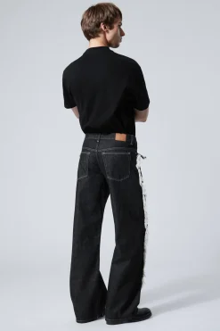 Weekday TWIST RELAXED FRAYED JEANS><noscript><img width=