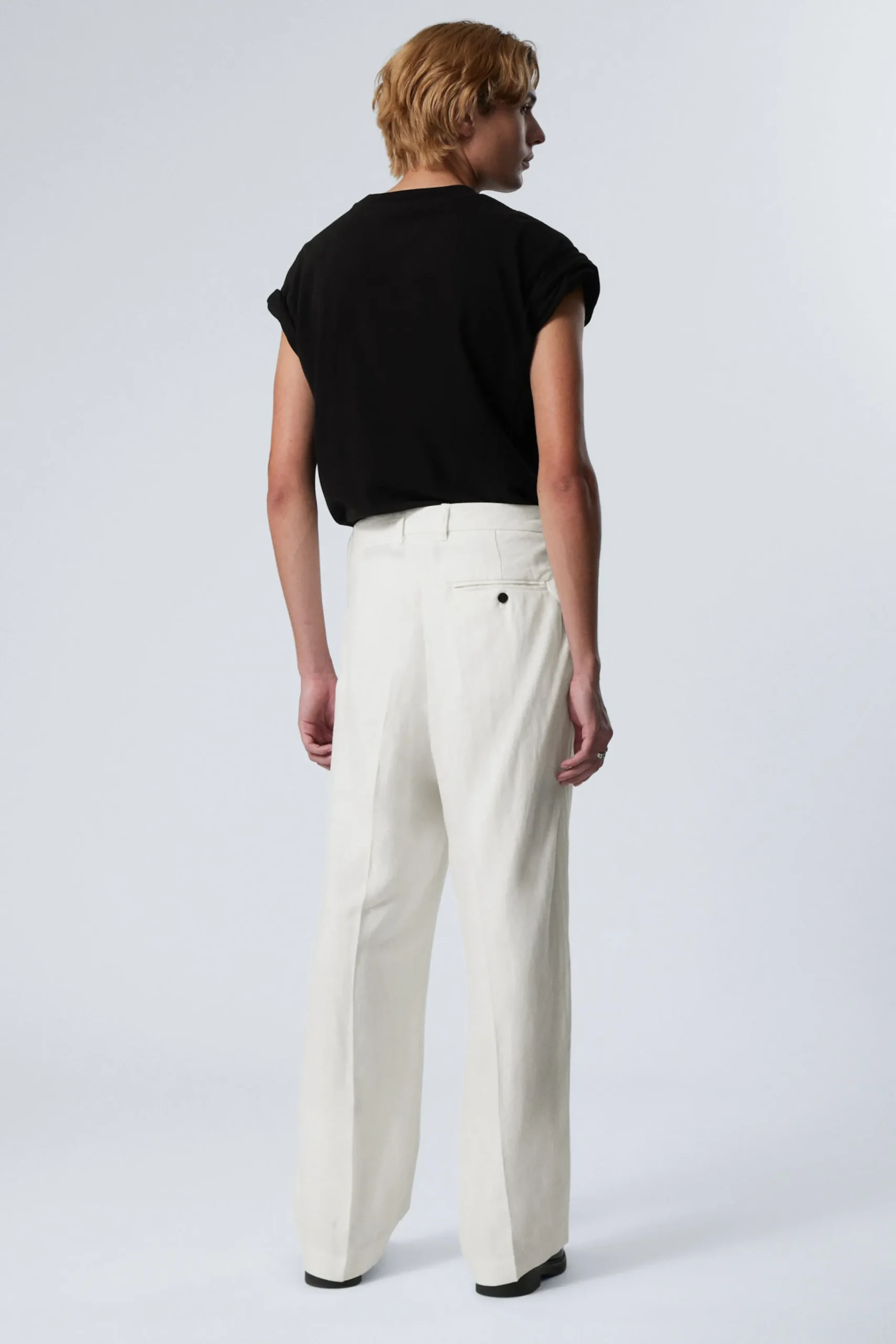 Weekday UNO LOOSE LINEN SUIT TROUSER> Trousers