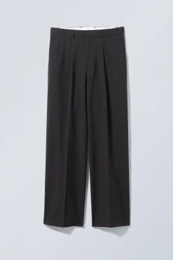 Weekday UNO LOOSE SUIT TROUSERS><noscript><img data-lazyloaded=