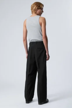 Weekday UNO LOOSE SUIT TROUSERS><noscript><img data-lazyloaded=