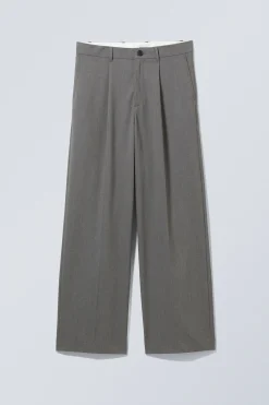 Weekday UNO LOOSE SUIT TROUSERS><noscript><img width=