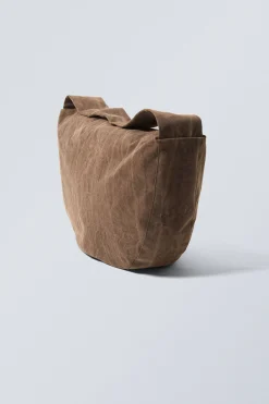 Weekday WASHED COTTON CROSSBODY BAG><noscript><img width=