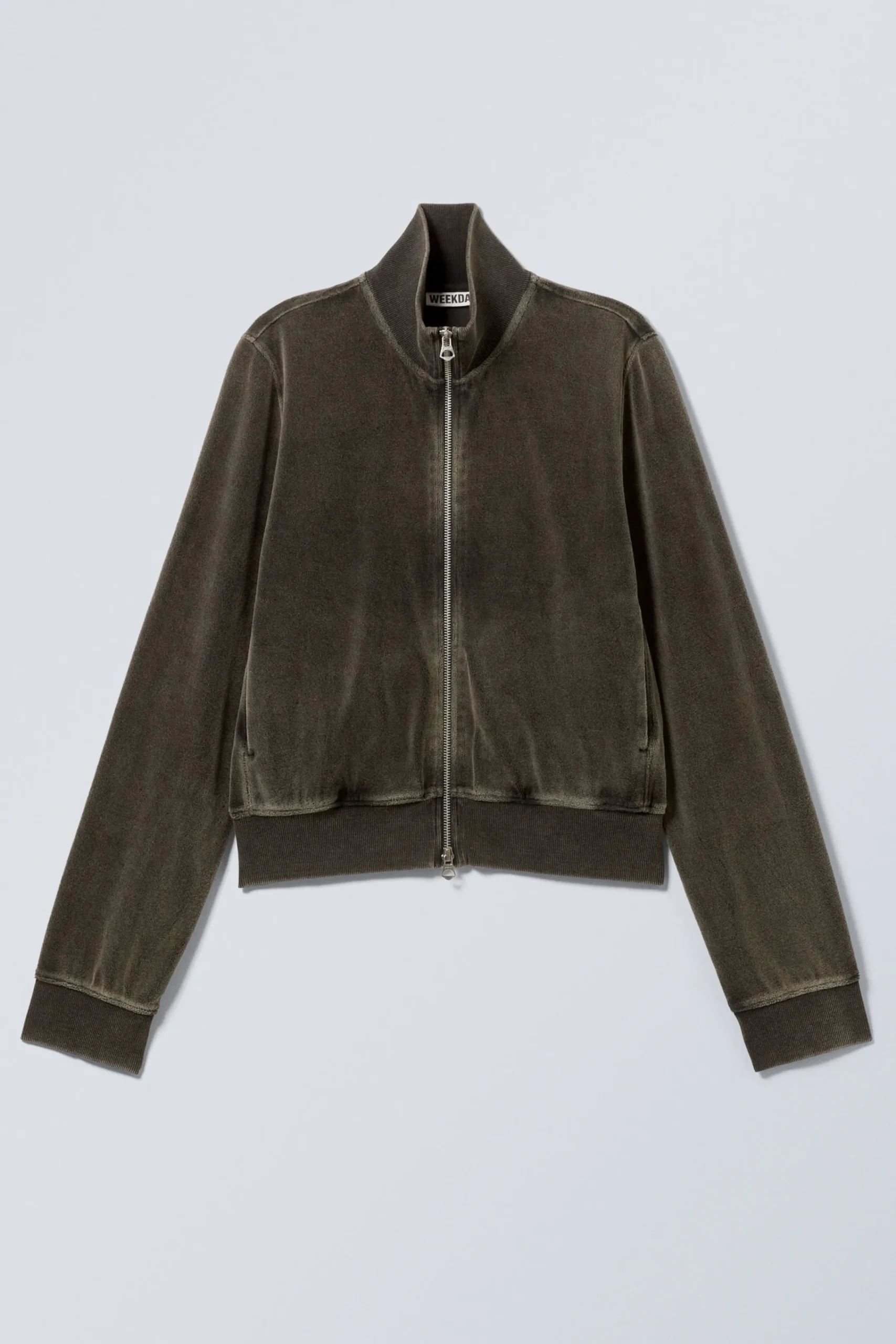 Weekday WASHED VELVET MINI JACKET>Women Sweatshirts