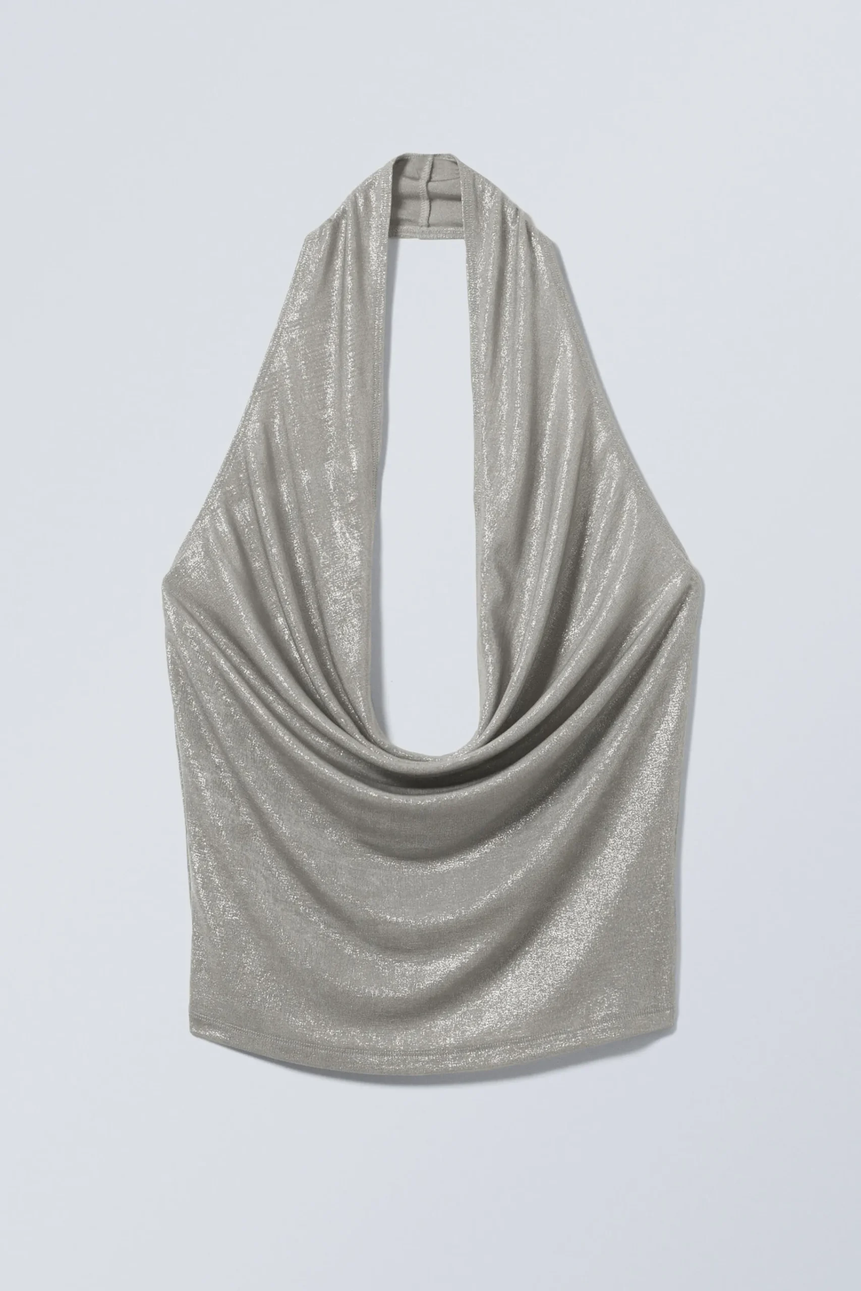 Weekday WATERFALL DRAPE HALTERNECK TOP>Women Tops