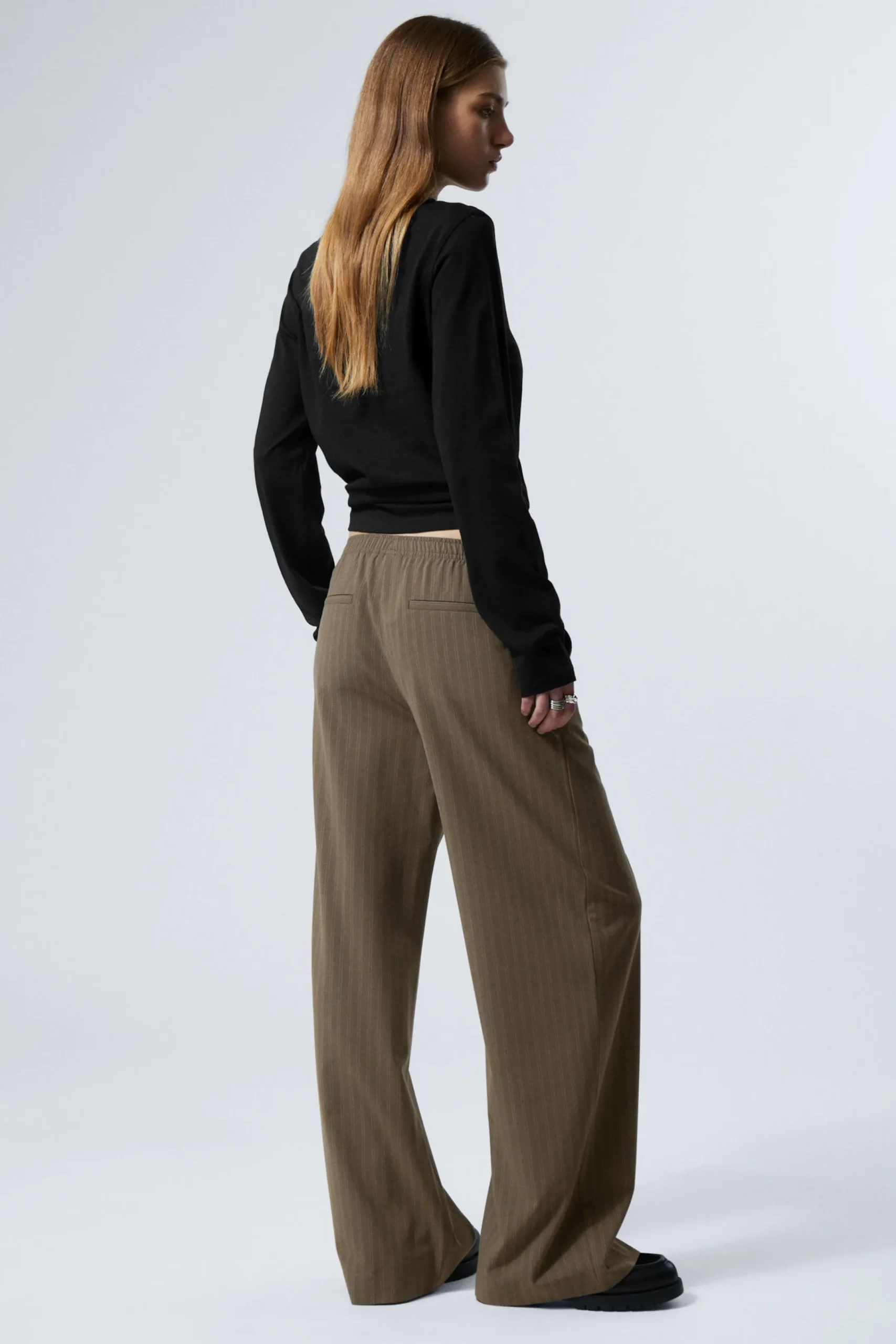 Weekday WIDE PULL ON SUITING TROUSERS>Women Trousers